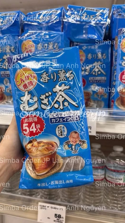 Trà lúa mạch Ito En Kaori Kaoru Mugicha 54 túi