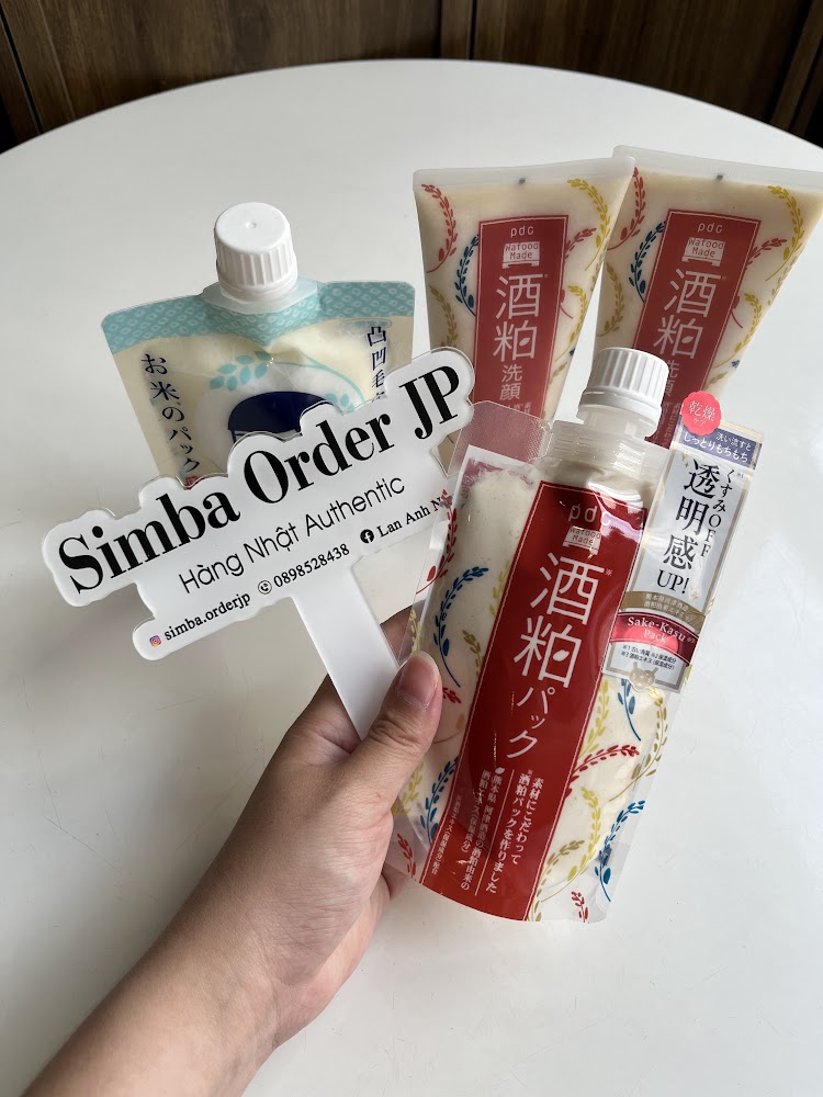 Wafood Made Sake Kasu Pack 170g – Mặt nạ bã rượu sake Nhật Bản