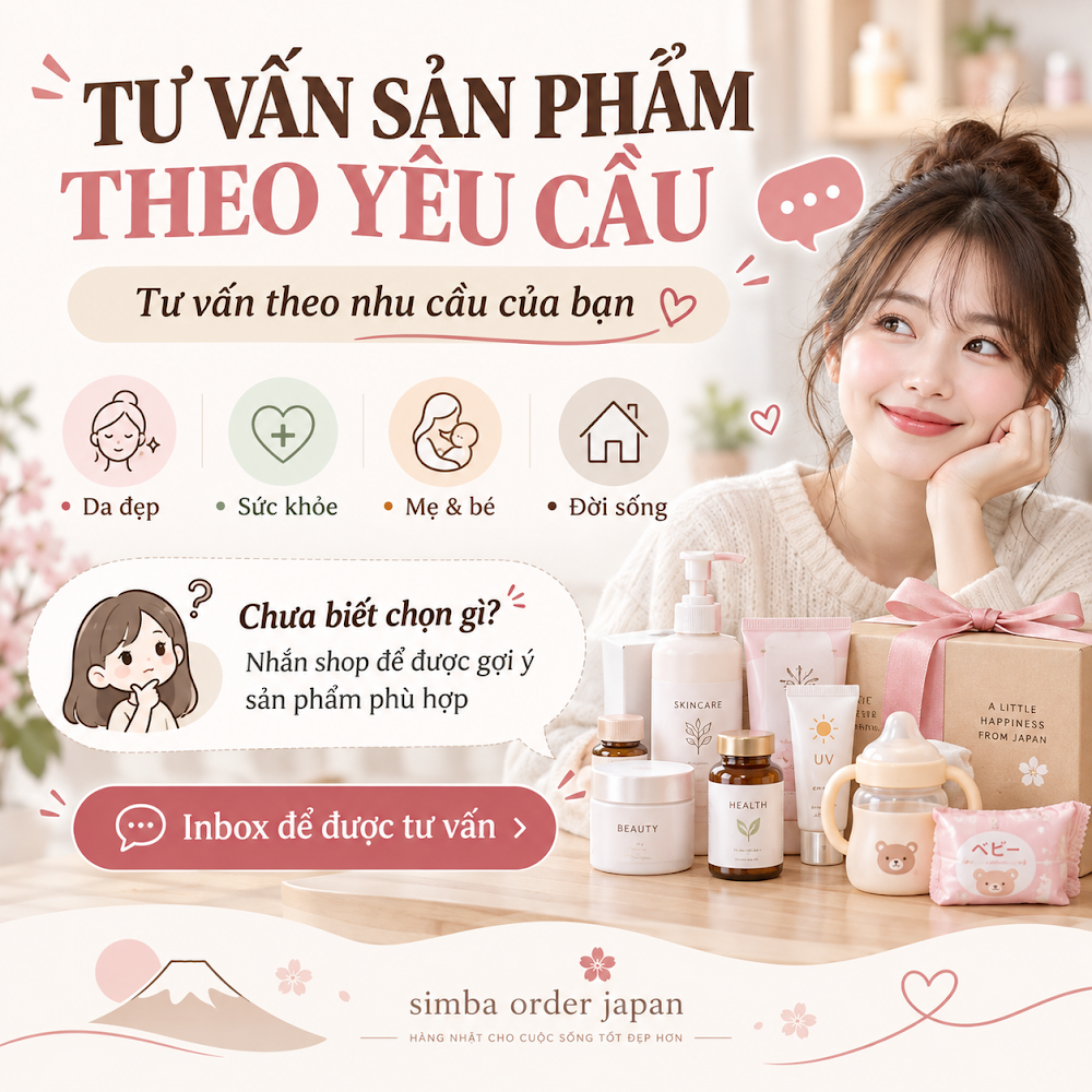 Tư vấn sản phẩm Nhật theo yêu cầu