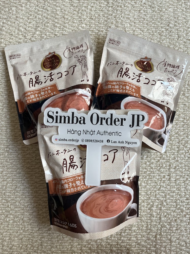 Van Houten Chokatsu Cocoa 160g – Ca cao hỗ trợ đường ruột