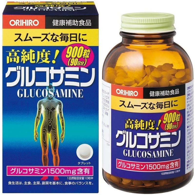 ORIHIRO Glucosamine độ tinh khiết cao – 900 viên