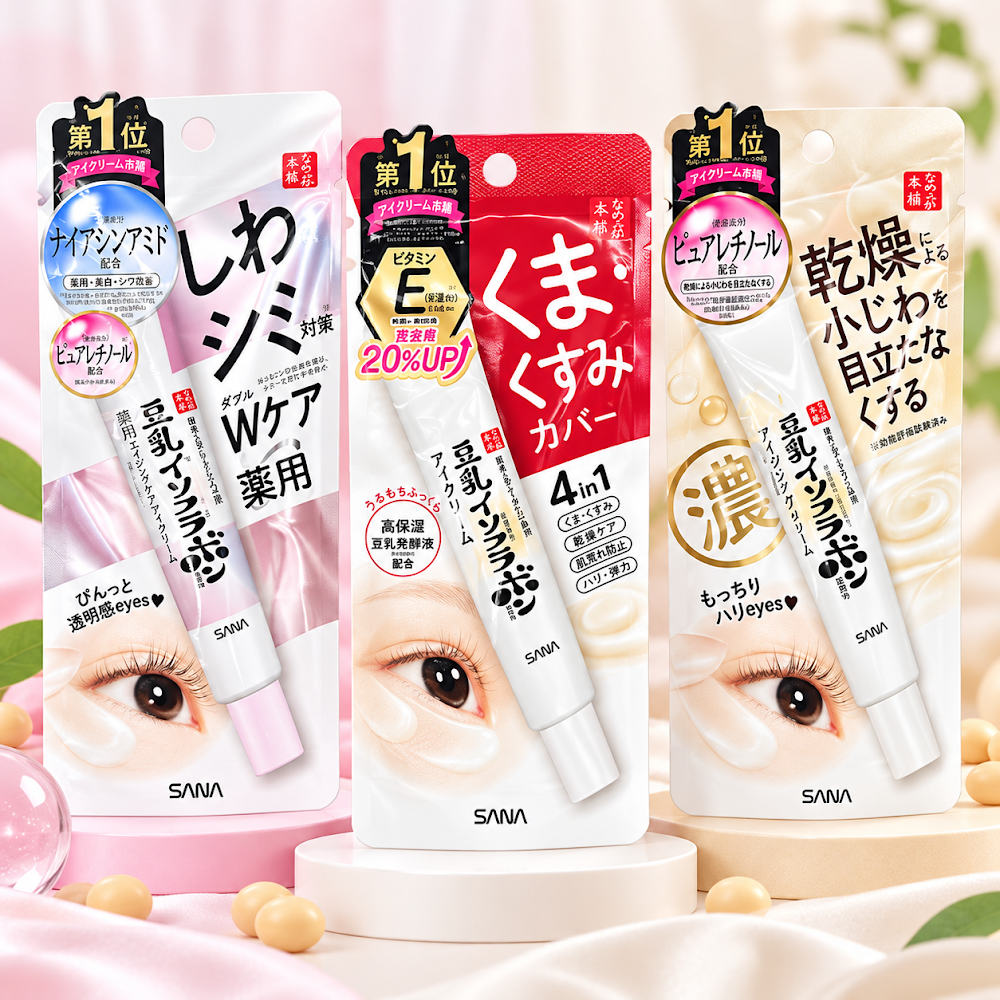 Kem mắt SANA Nameraka Honpo Soy Milk Isoflavone 20g